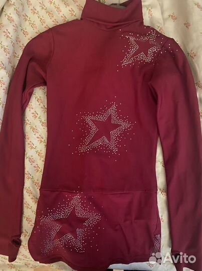 Тренировочное платье для фигурного катания на дево