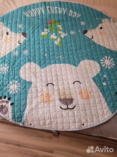 Коврик для ползания тканевый