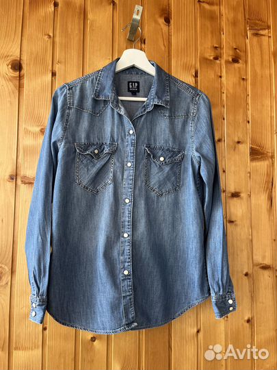 Рубашка джинсовая Gap