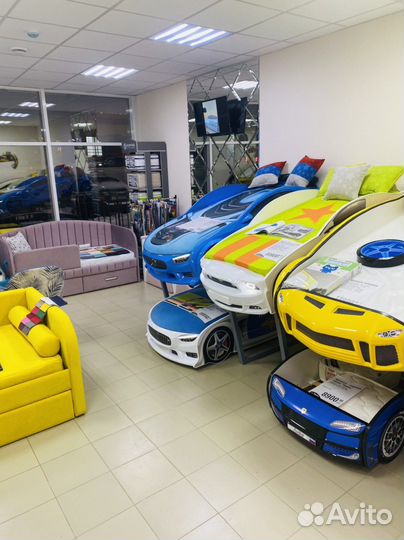 Детские кровати и кровати машины