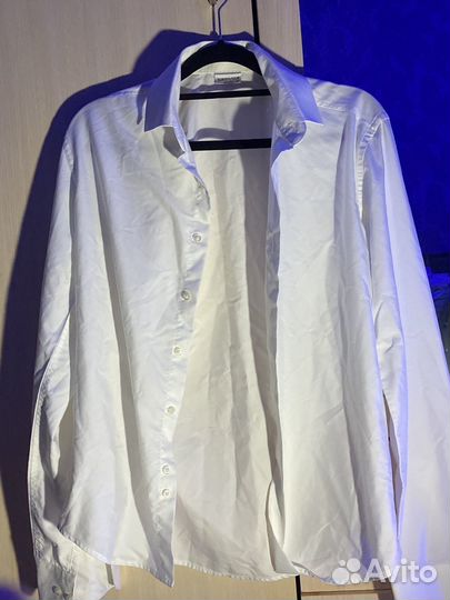 Мужская рубашка белая