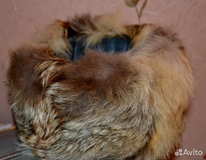 Две меховые шапки (корсак и норка) р.56-57