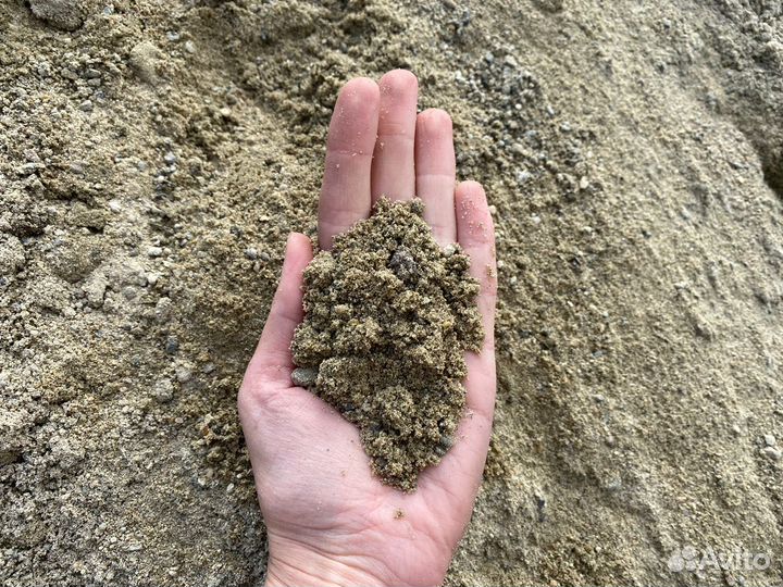 Песок речной с доставкой