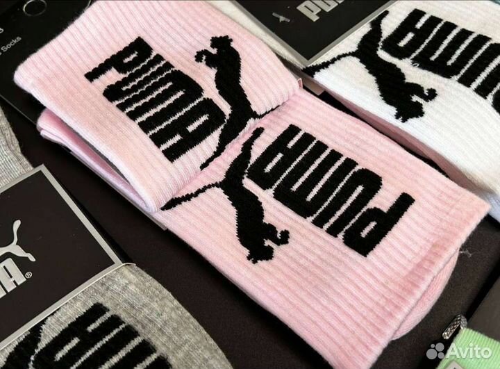 Носки Nike, Puma