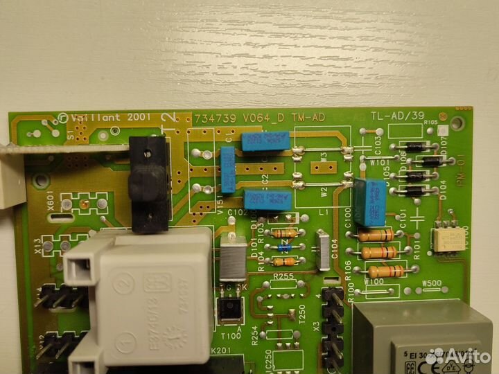 Плата управления 2-х контурного котла Vaillant