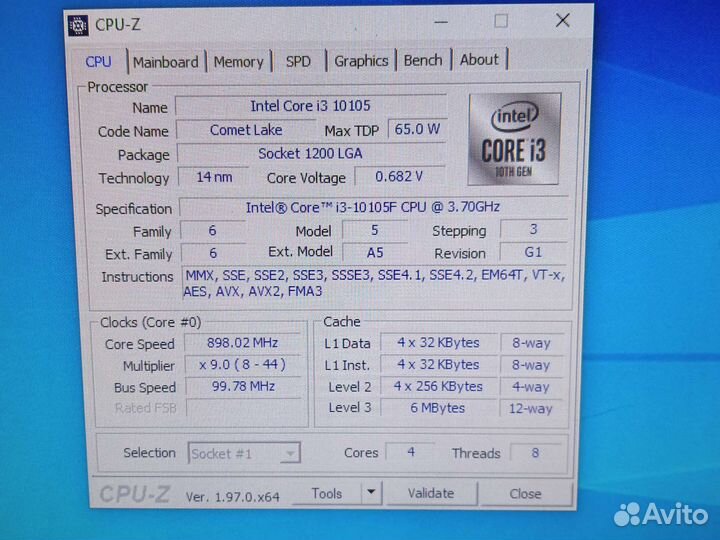 Комп. i3-10105F / GTX-1660S / DDR4-16Gb / nvme-1Tb