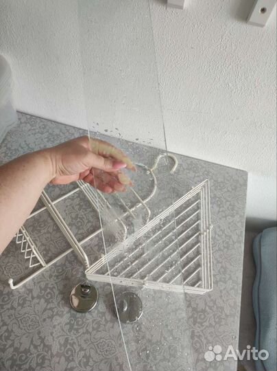 Полки для ванной комнаты 3 шт