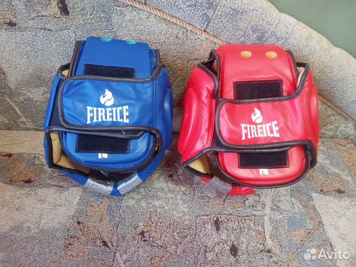 Шлем для единоборств кожаный