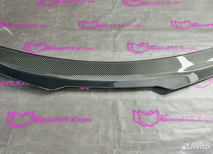 Спойлер Audi A5 B9 купе, PSM стиль сухой карбон