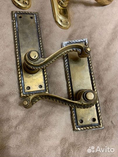 Дверные ручки, бронза латунь Италия, СССР
