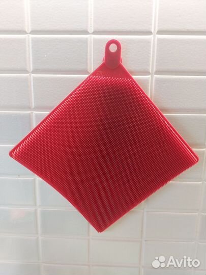 Силиконовая губка для мытья овощей и фруктов