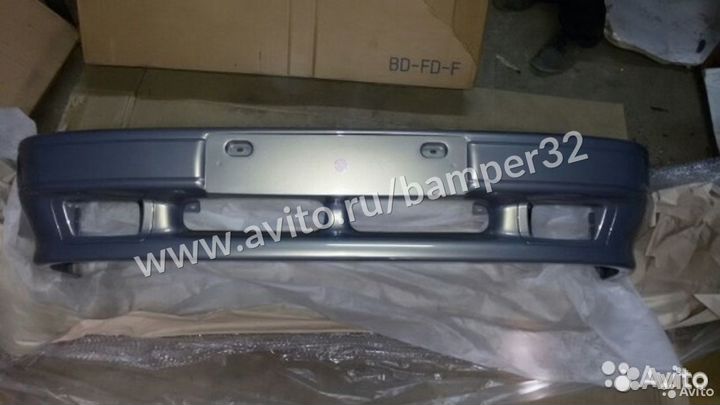 Бампер ваз 2114, 2115 передний в цвет кузова 383