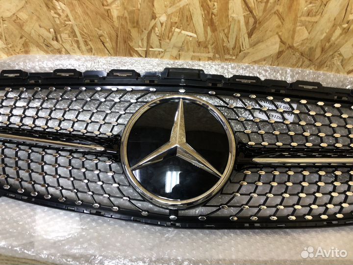 Решетка радиатора Diamond Mercedes C205 W205