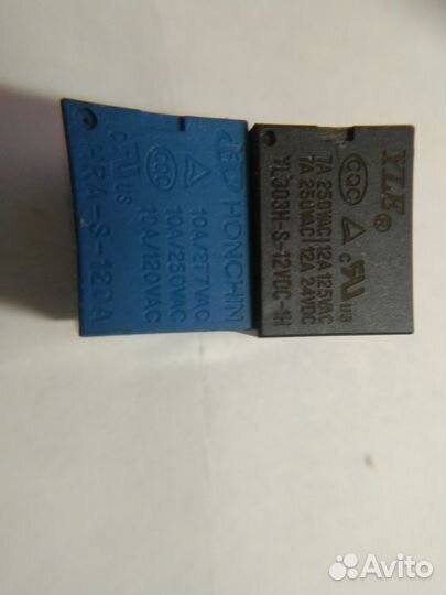 Реле 10A 250V и 7А 250V
