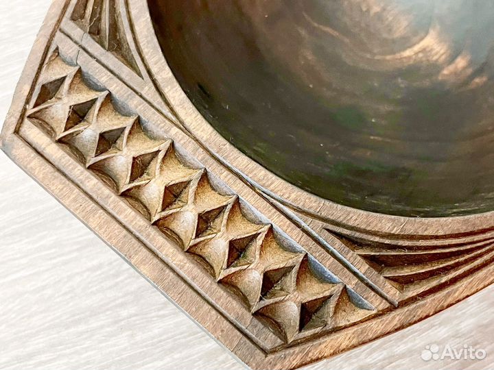 Деревянная тарелка СССР