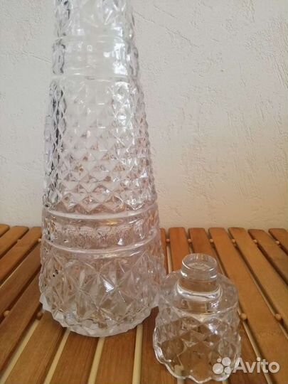 Графин и салатник хрустальный