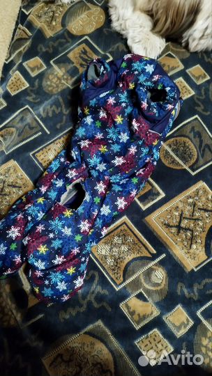 Дождевик утепленный для собаки