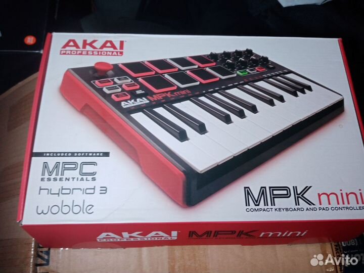 Akai mpk mini миди клавиатура