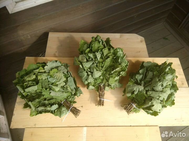 Веники дубовые для бани