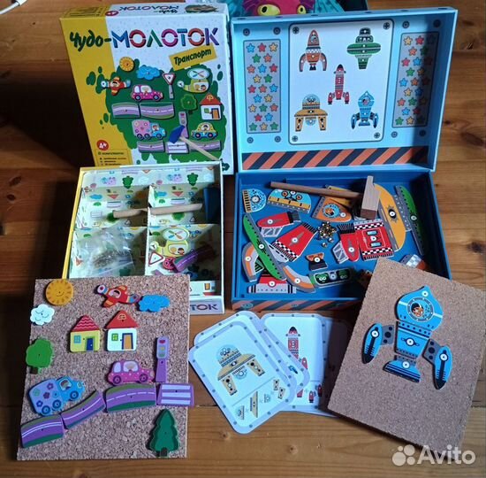 Игры и пазлы djeco, haba и другие