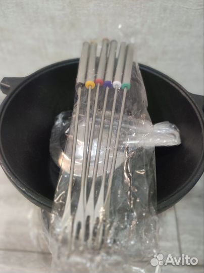 Набор для фондю Gipfel новый (фондюшница)