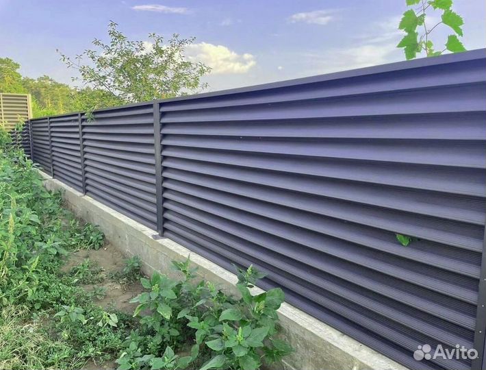 Заборы жалюзи со склада