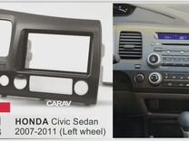 Рамка 2-DIN для honda Civic Sedan 2007-11 (руль сл