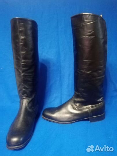 Сапоги офицерские хромовые