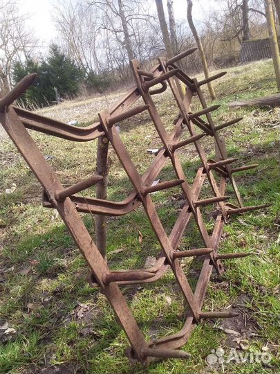 Борона конный плуг