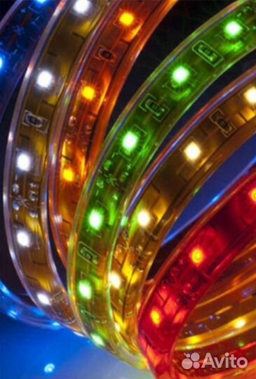Светодиодная лента 5 м с пультом RGB LED