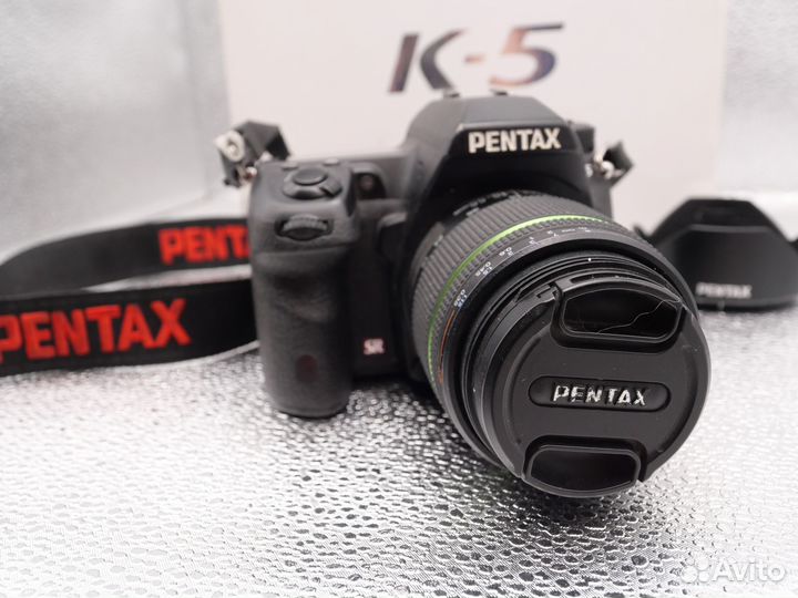 Фотоаппарат Pentax K 5 c объективом 18-55 mm