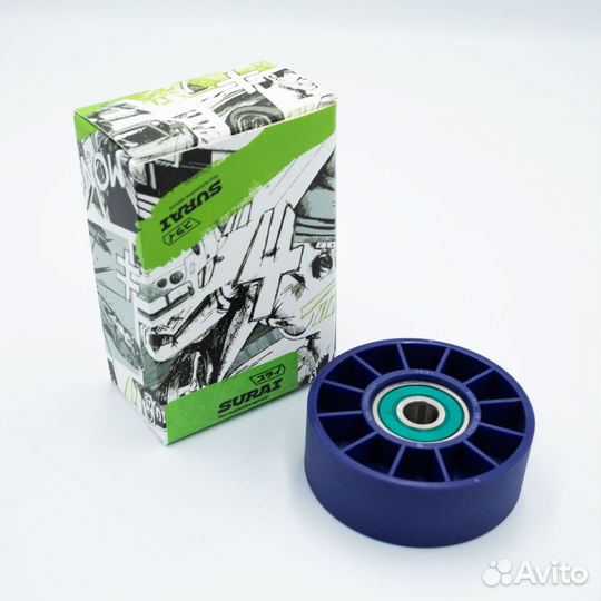 Ролик приводного ремня газ с дв. змз 405/406/409