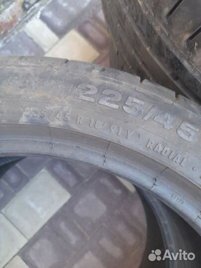 Continental AllSeasonContact 2.25/40 R18 и 2.25/45 R18