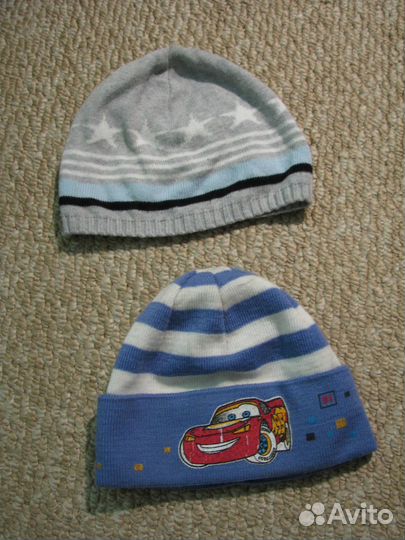 Шапки на мальчика от 38 до 50 размера