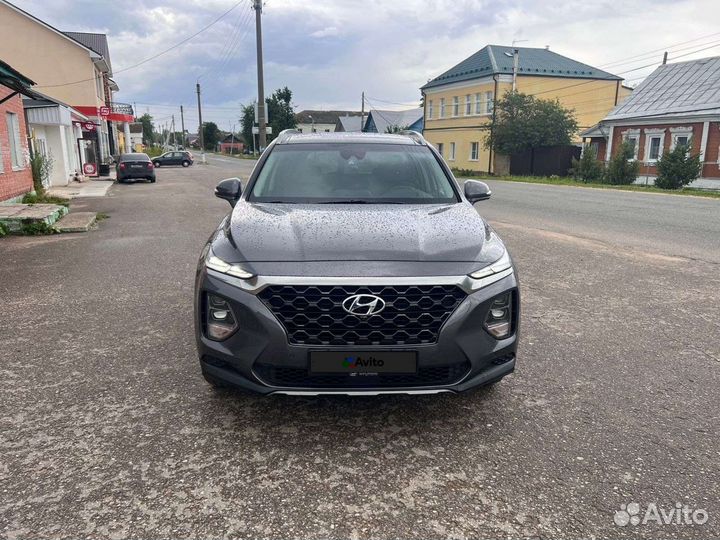 Hyundai Santa Fe 2.2 AT, 2018, 76 000 км