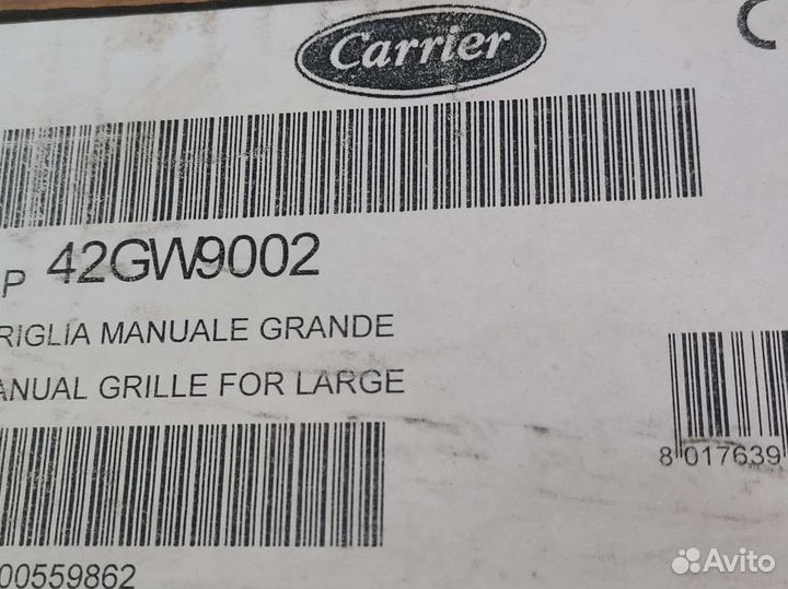 Кассетный фанкойл Carrier 42GW700C