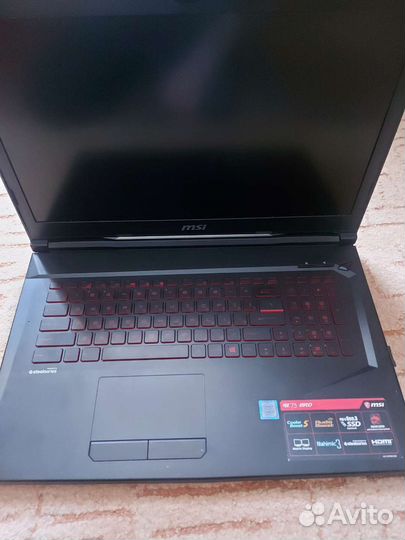 Игровой ноутбук msi 17 3
