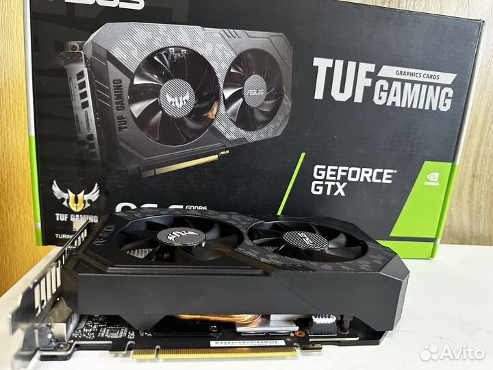 Видеокарта GTX 1660Ti asus TUF гарантия