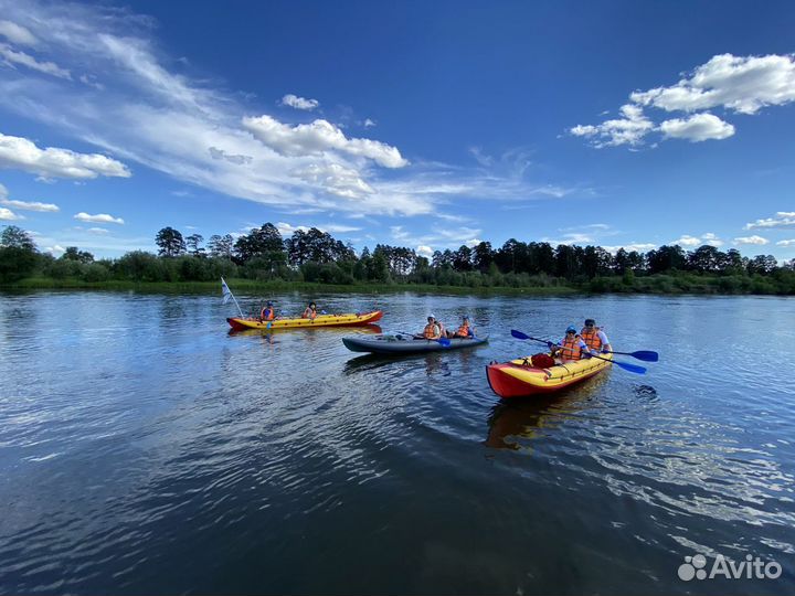 Сплав по реке Уда