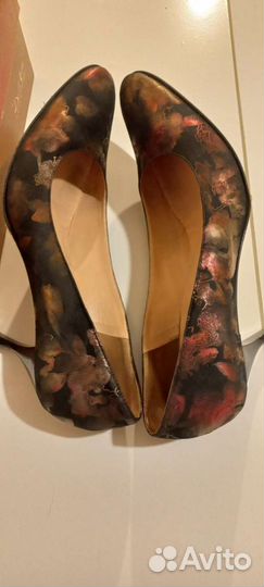 Туфли женские 40 размер натуральная замша Италия