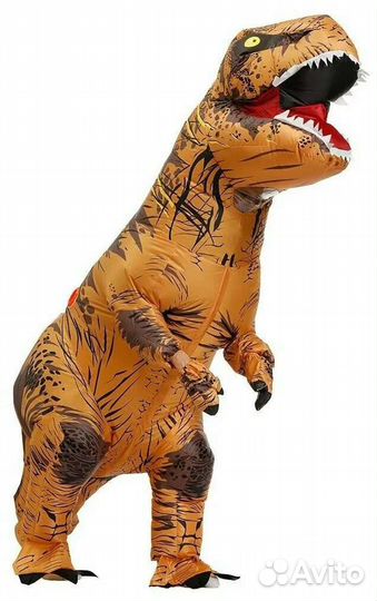 Костюм динозавра надувной