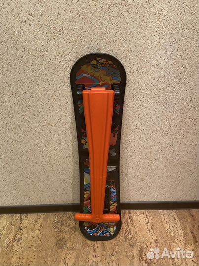 Детский сноуборд снежный самокат