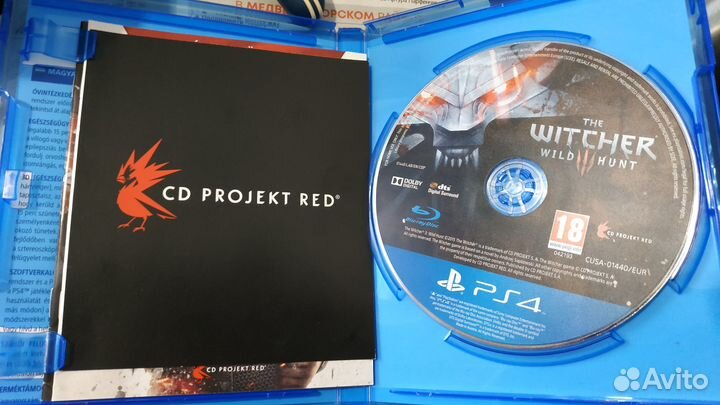 Продам диск Ведьмак 3
