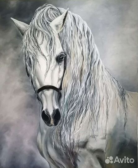 Картина лошадь