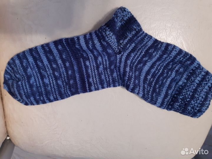 Носки новые, вязаные, теплые, шерстяные