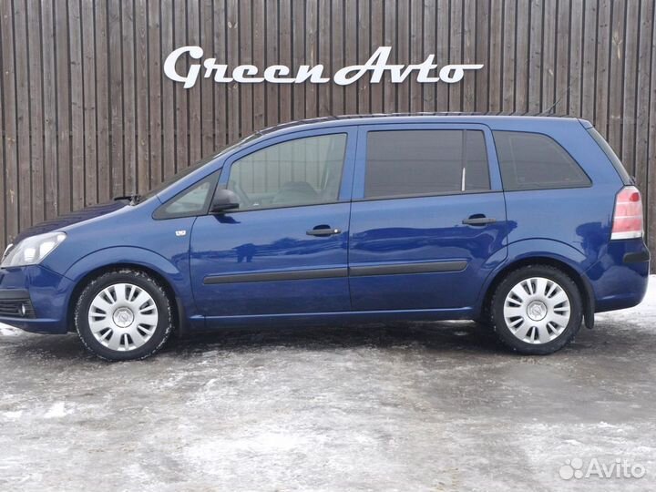 Opel Zafira 1.6 МТ, 2007, 185 794 км