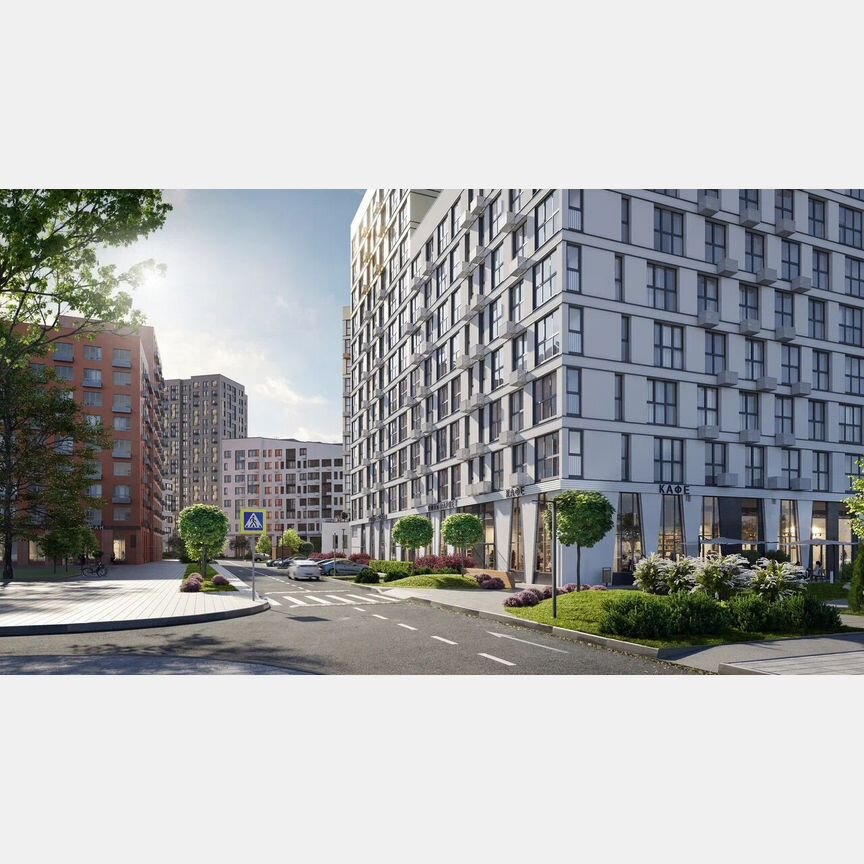 2-к. квартира, 41,7 м², 3/8 эт.