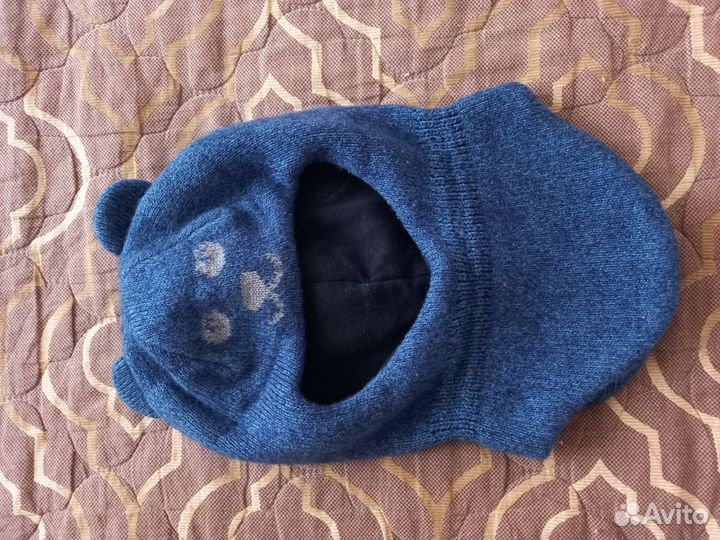 Зимний шлем, р.48-50