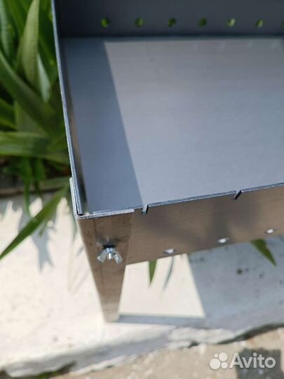 Усиленный Мангал складной 2мм