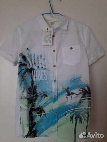 Рубашка O'stin для мальчика 158 см новая